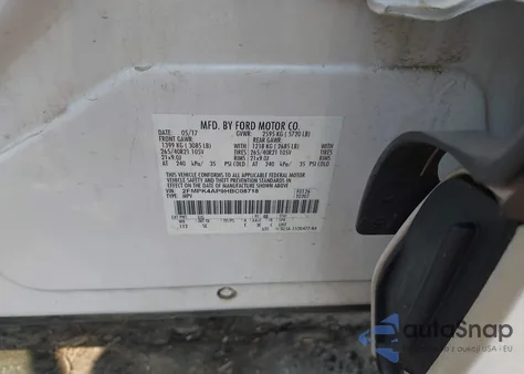 2017 Ford Edge Sport z USA, uszkodzony, nr VIN 2FMPK4AP9HBC08718